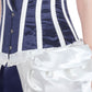 Ogelsby Blue Burlesque Fashion Corset
