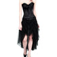 Emelia Burlesque Black Tulle Corset Dress