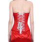 Marietta Halter Neck Red Overbust Corset