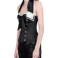 Darik Halter Neck Black Overbust Corset