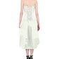 Margita Burlesque Ivory Mullet Corset Dress
