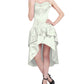 Margita Burlesque Ivory Mullet Corset Dress