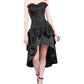 Friedel Burlesque Black Mullet Corset Dress