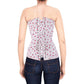 Haaris Floral Print Cotton Corset
