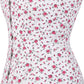 Haaris Floral Print Cotton Corset