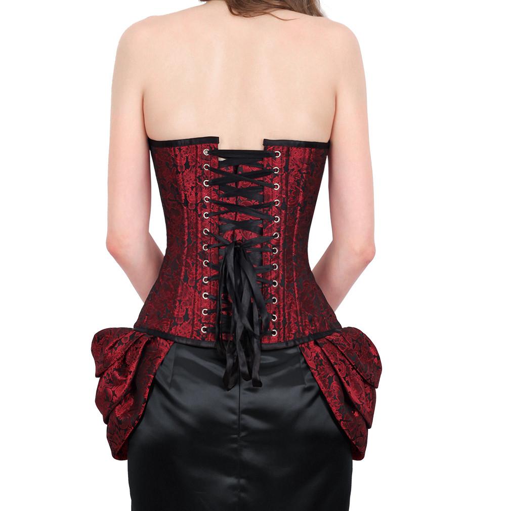 Vanya Black Burlesque Fashion Corset