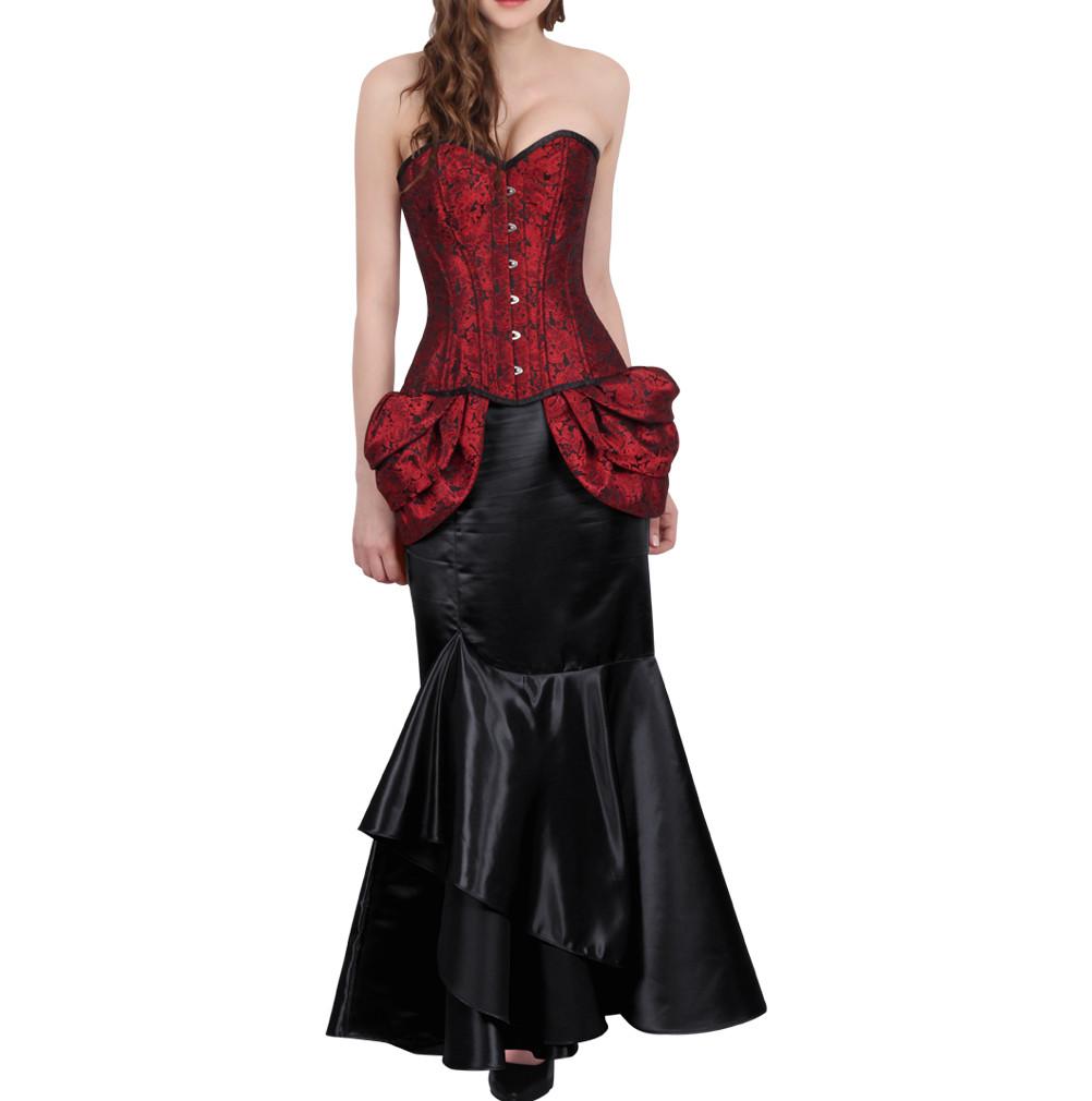 Vanya Black Burlesque Fashion Corset