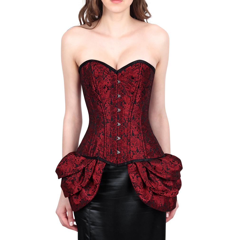Vanya Black Burlesque Fashion Corset
