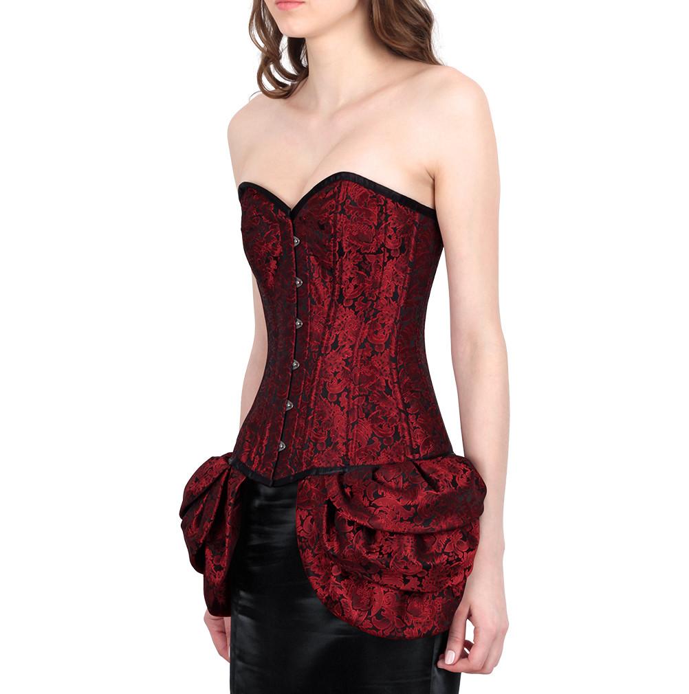 Vanya Black Burlesque Fashion Corset