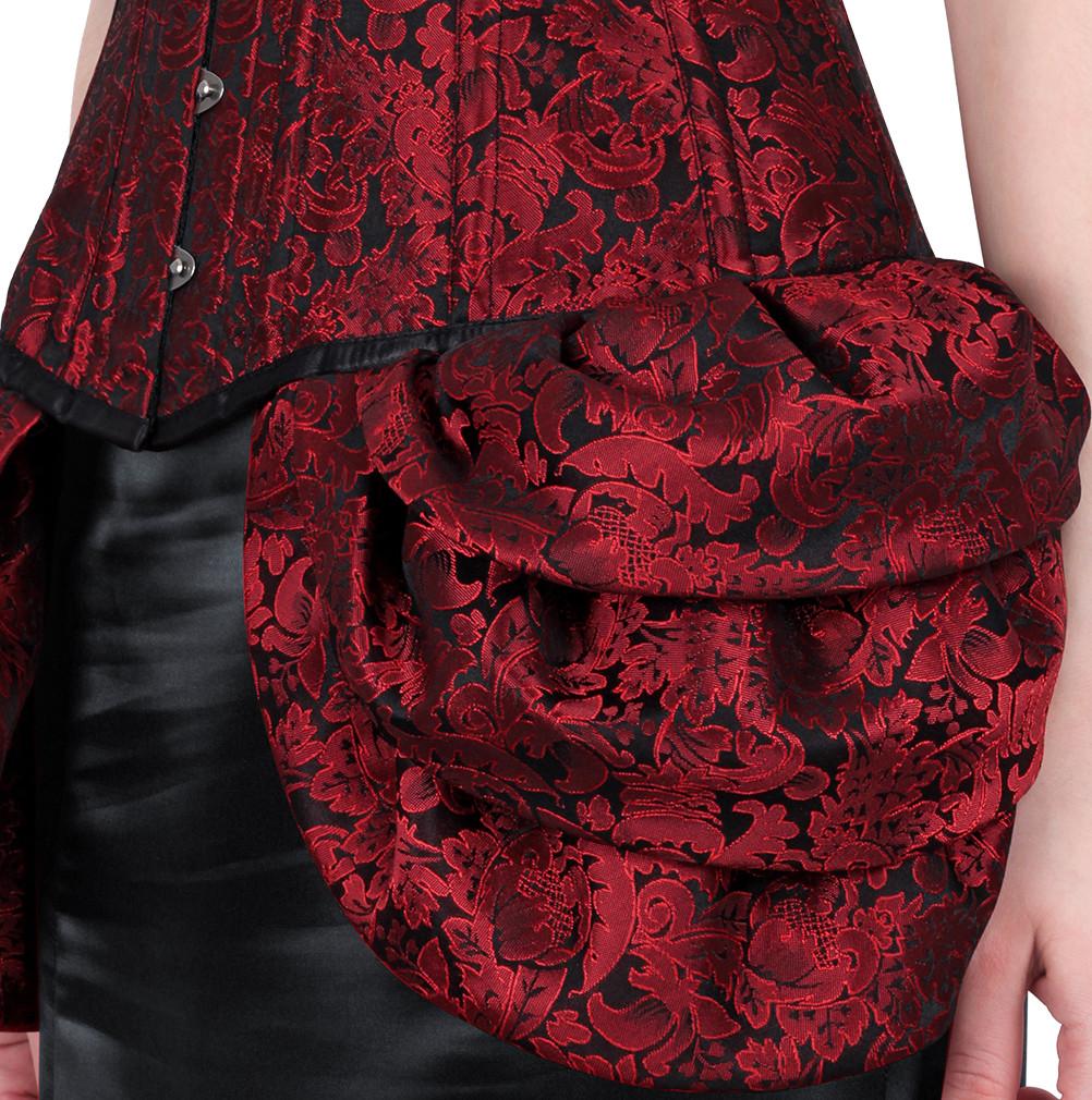 Vanya Black Burlesque Fashion Corset