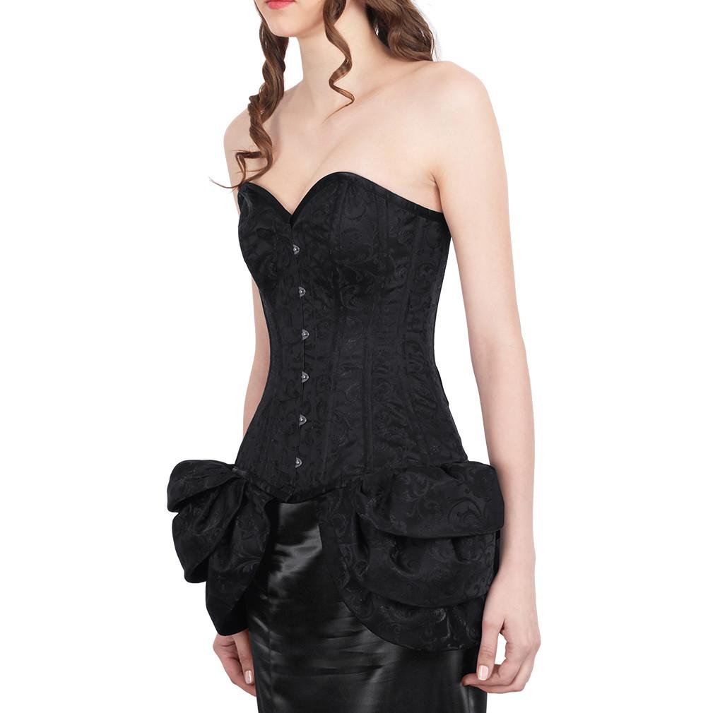 Haimati Black Burlesque Fashion Corset
