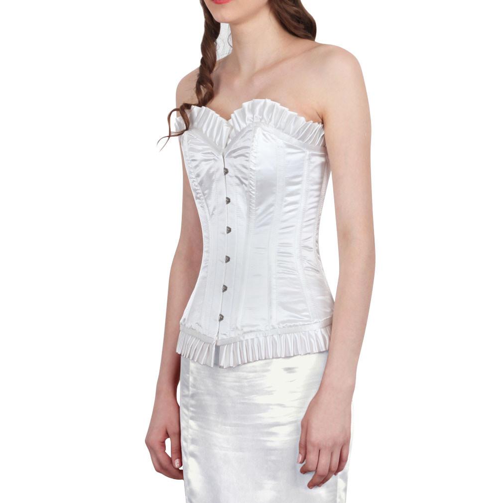 Haemon White Fashion Corset