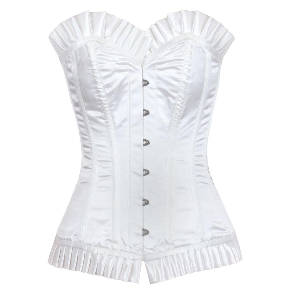 Haemon White Fashion Corset