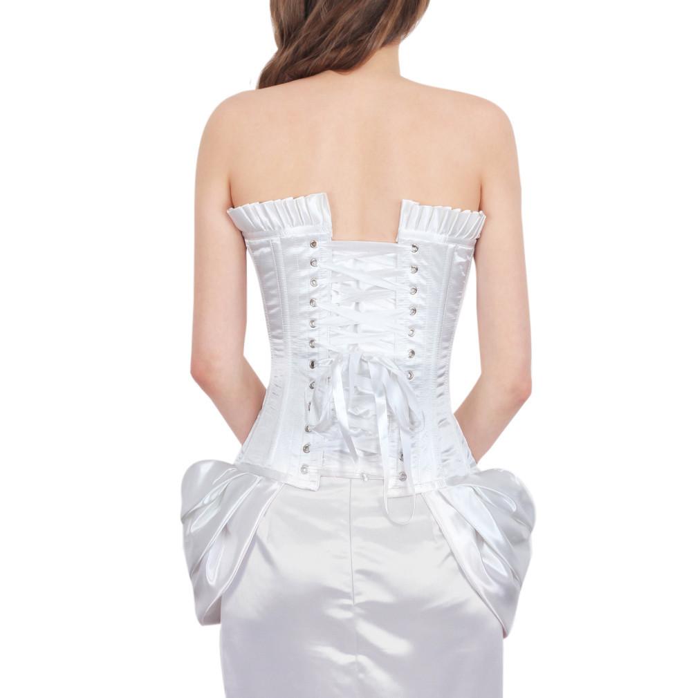 Hadrach White Fashion Corset