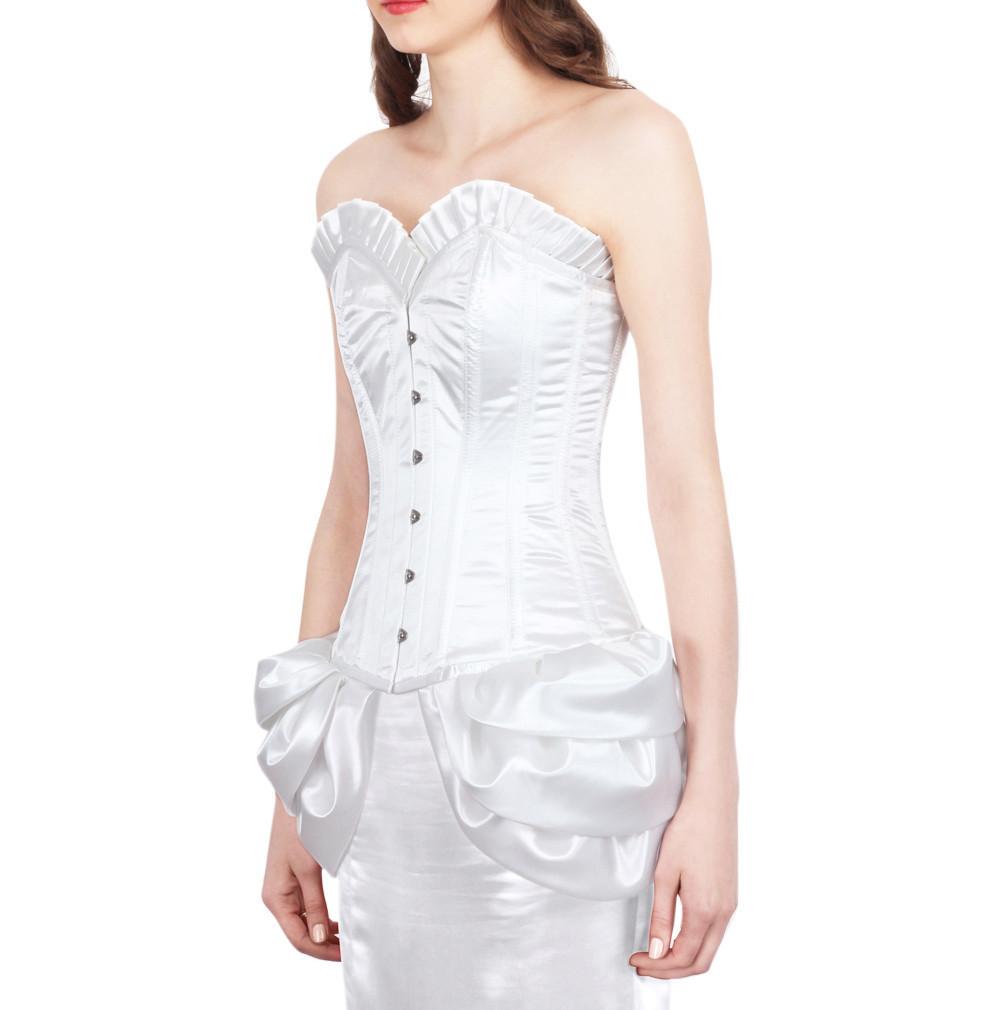 Hadrach White Fashion Corset