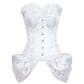 Hadrach White Fashion Corset
