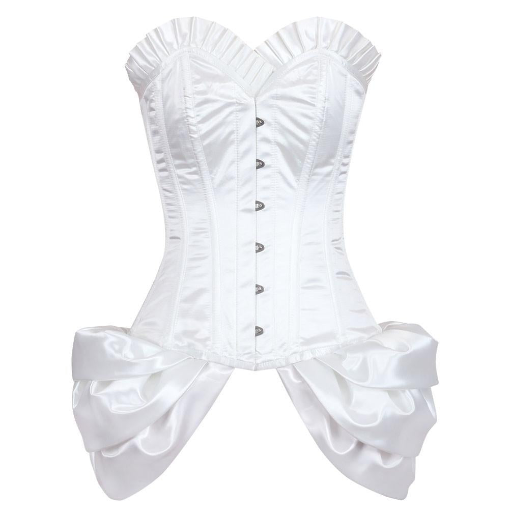 Hadrach White Fashion Corset