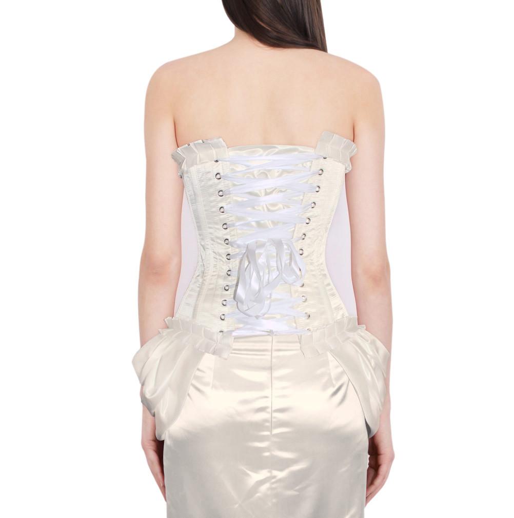 Ocran Ivory Burlesque Fashion Corset