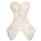 Ocran Ivory Burlesque Fashion Corset