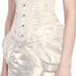 Ocran Ivory Burlesque Fashion Corset