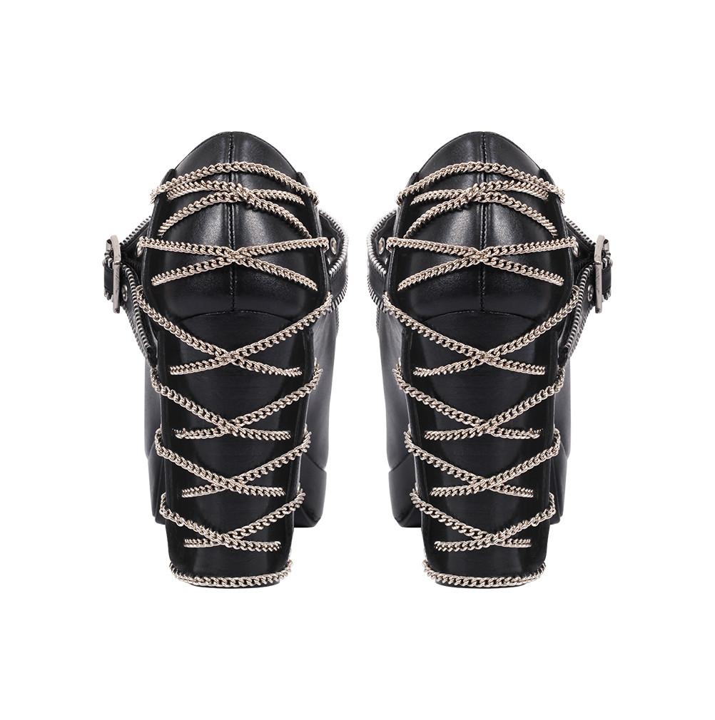 Ives Black Gothic Shoe