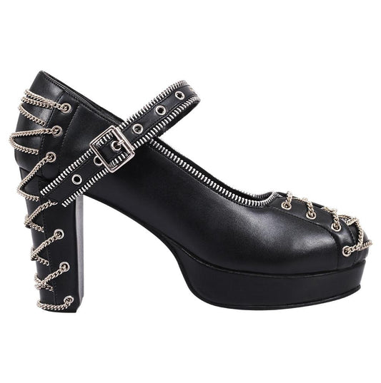 Ives Black Gothic Shoe