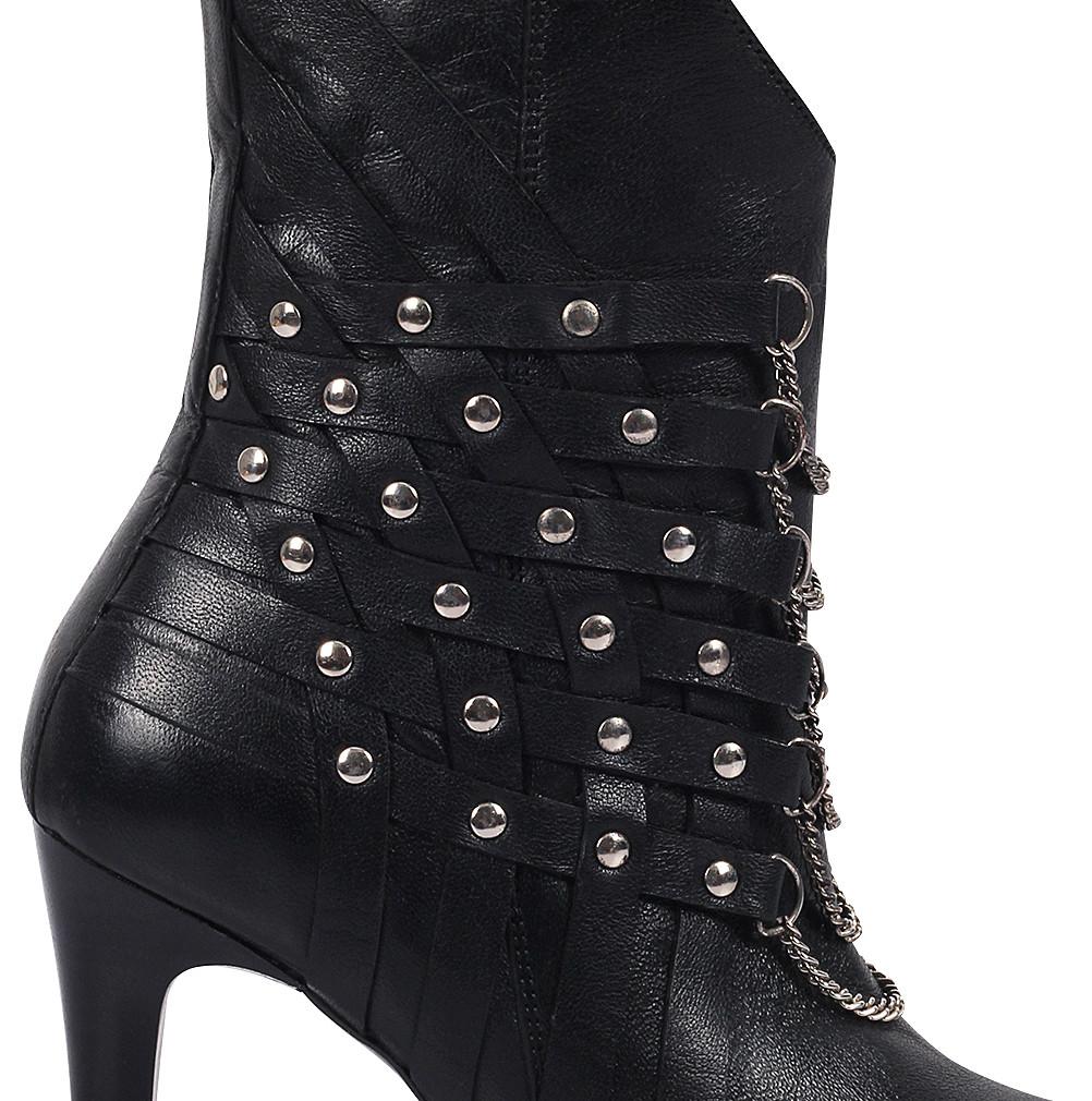 Perdita Gothic Sheep Napa Leather Boot