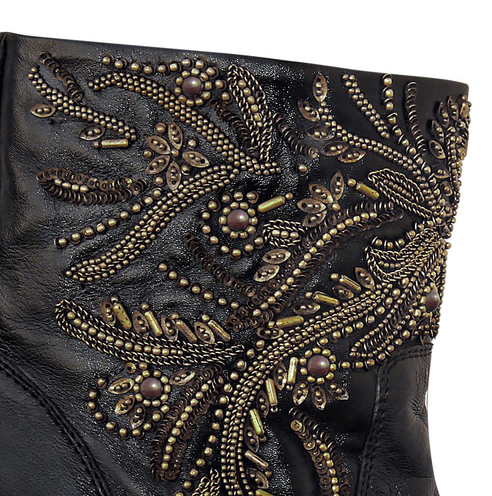 Dariele Genuine Sheep Napa Leather Boot