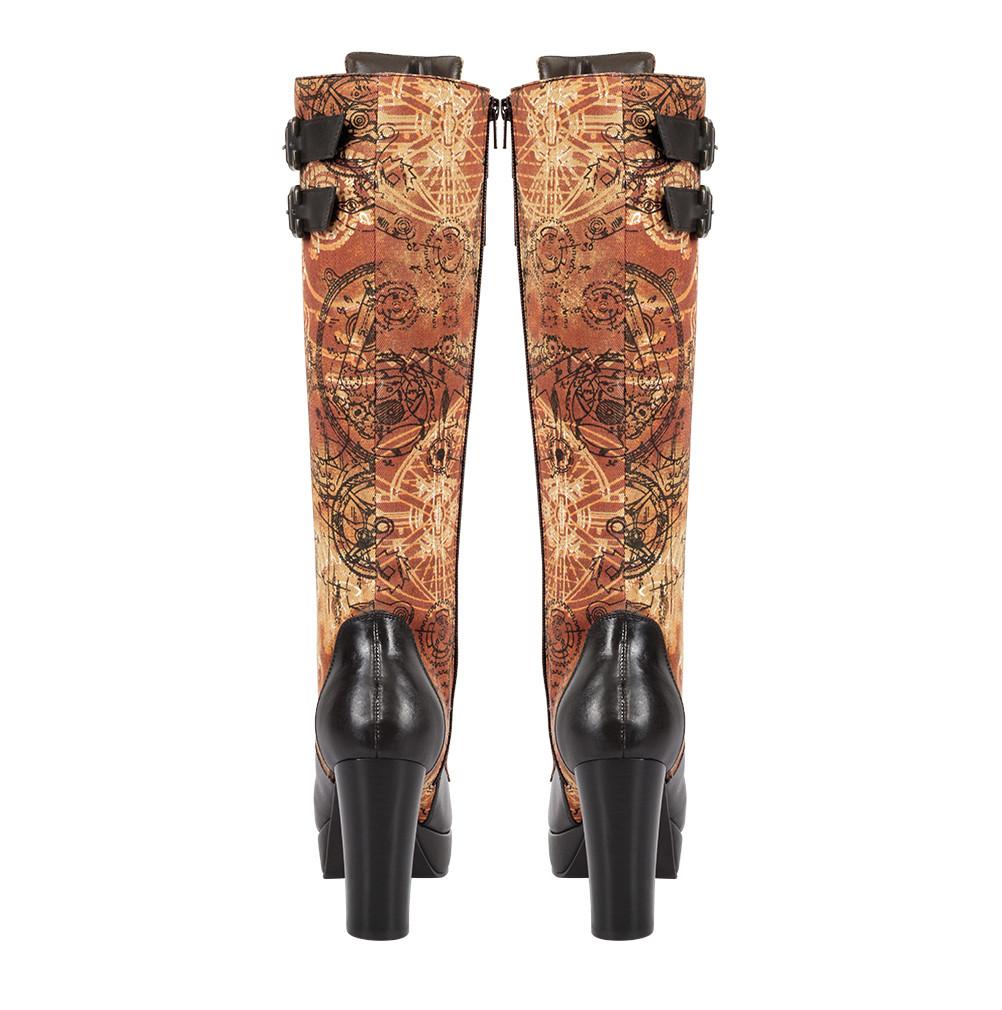 Eubllient Steampunk Boot