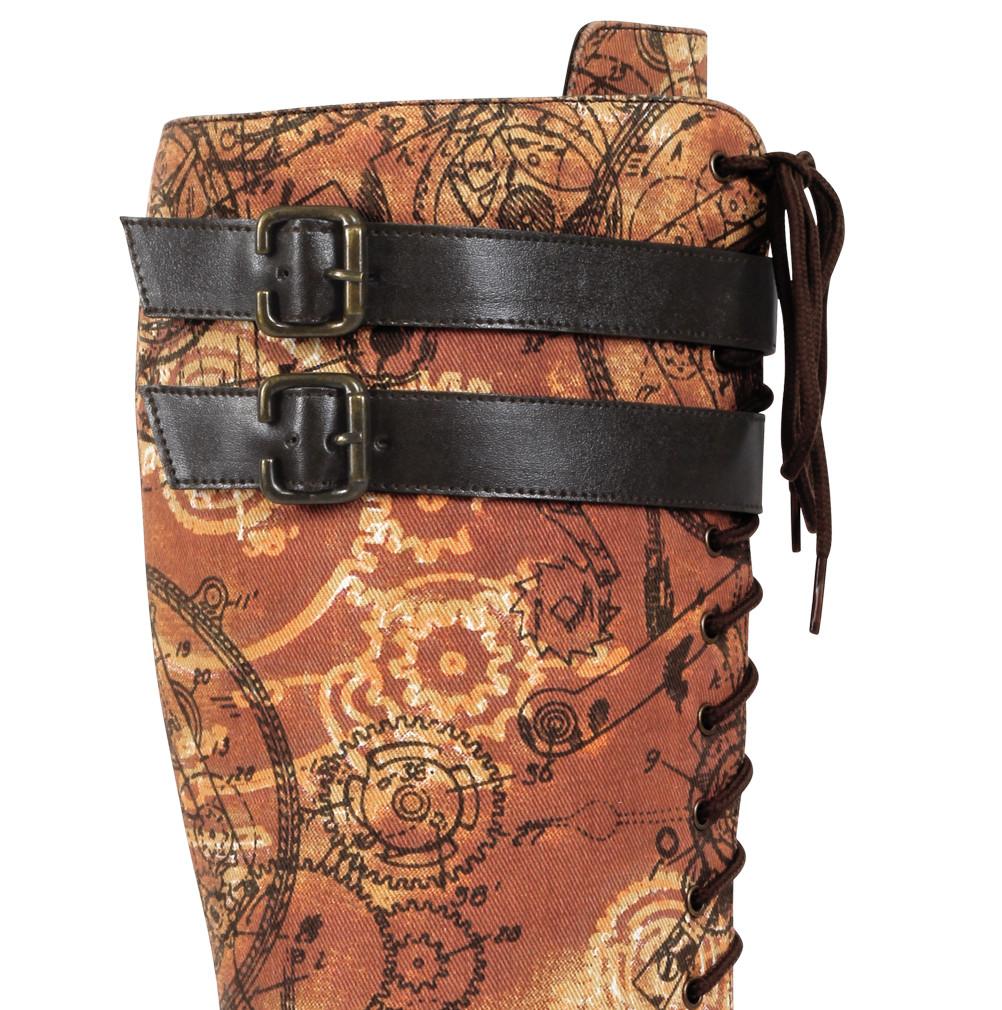 Eubllient Steampunk Boot