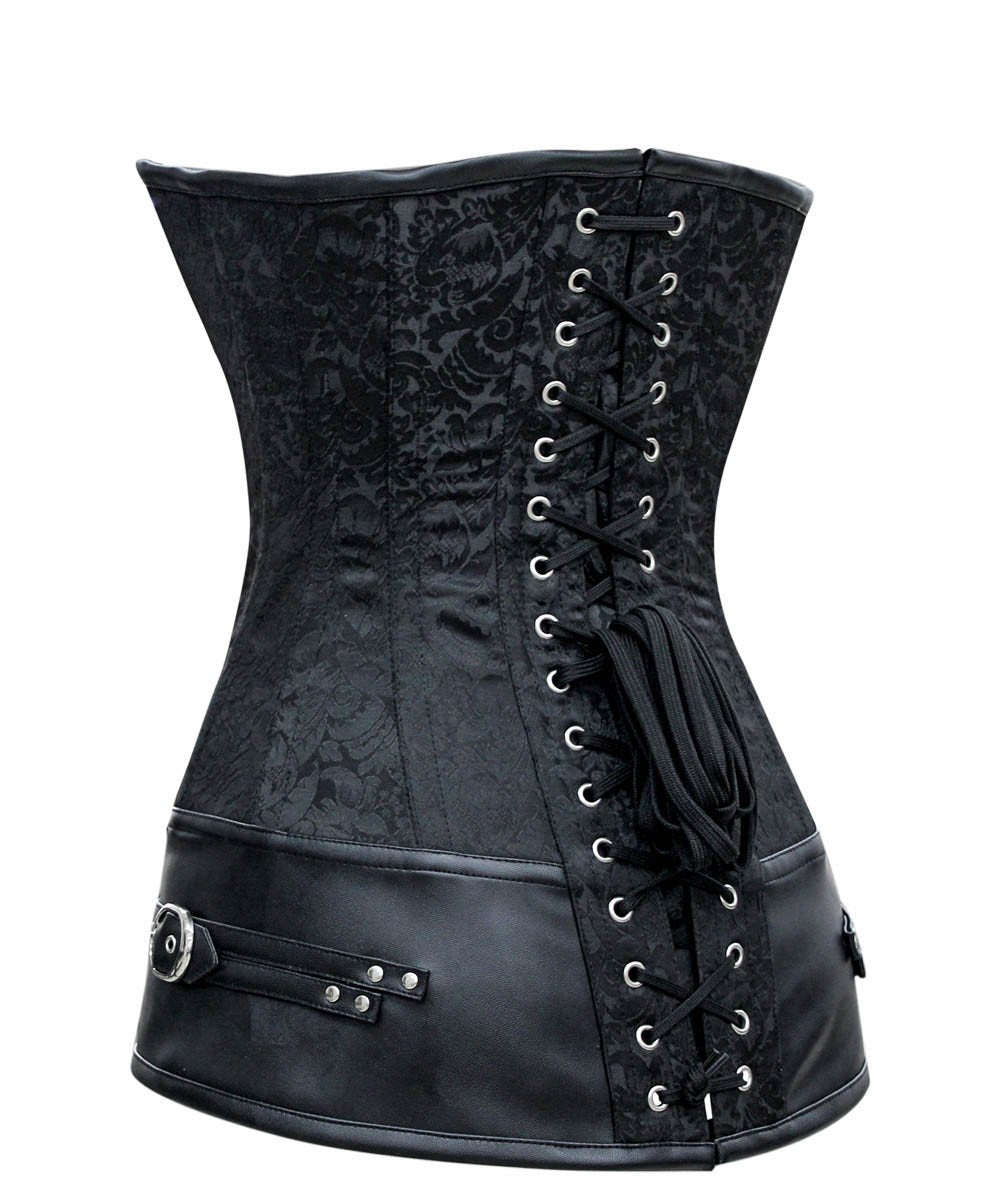 Irene Black Steampunk Corset