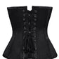 Verel Black Gothic Corset Overbust for Plus Size