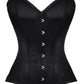 Verel Black Gothic Corset Overbust for Plus Size