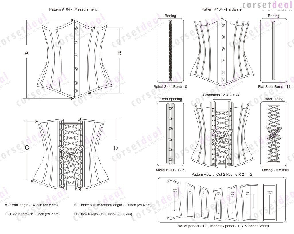 Lavern Underbust Corset