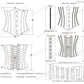 Schaeffer Steampunk Underbust Long Torso Corset