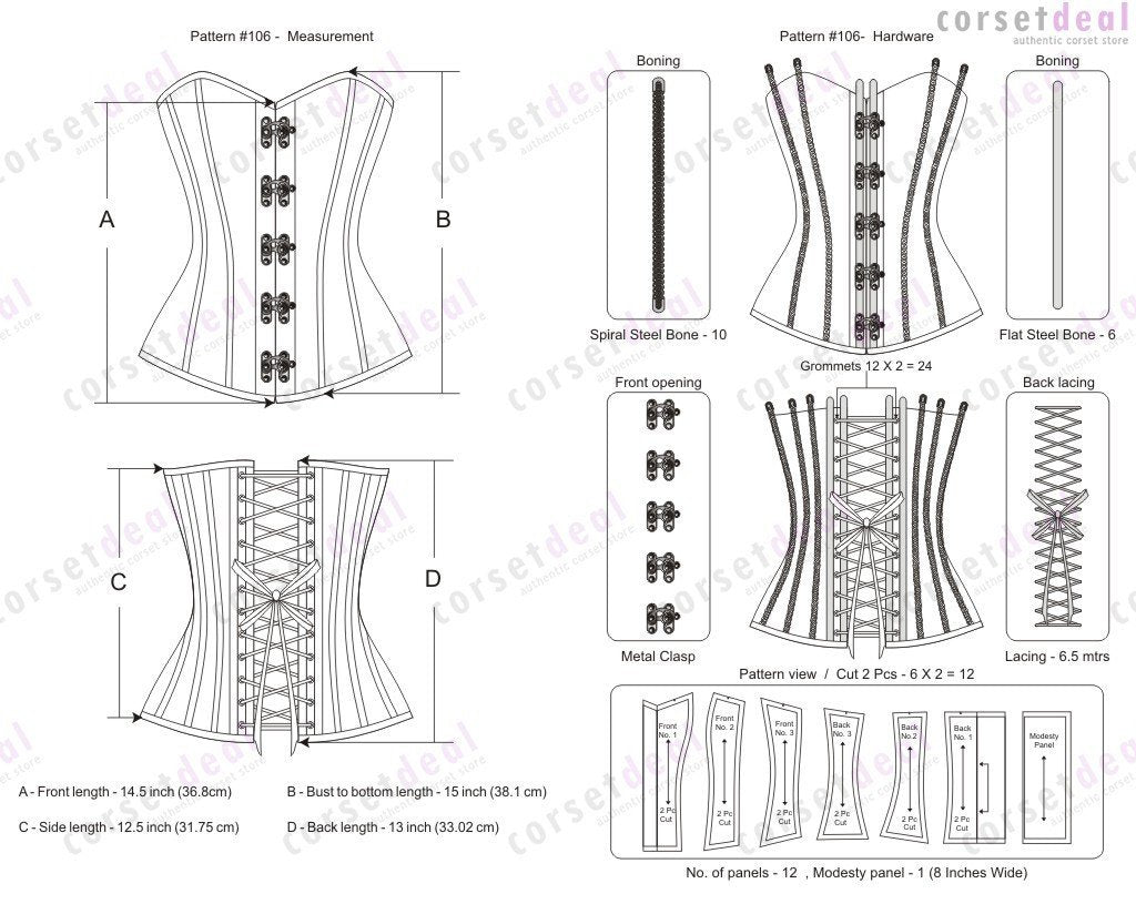 Cami Gothic Corset