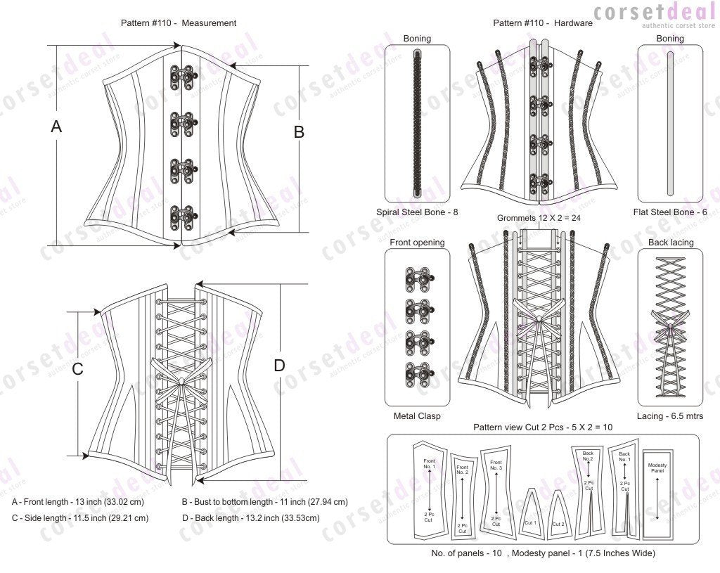 Paityn Gothic Corset