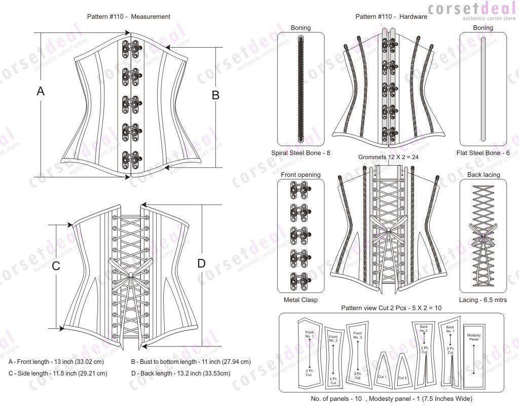 Abarron Steampunk Corset