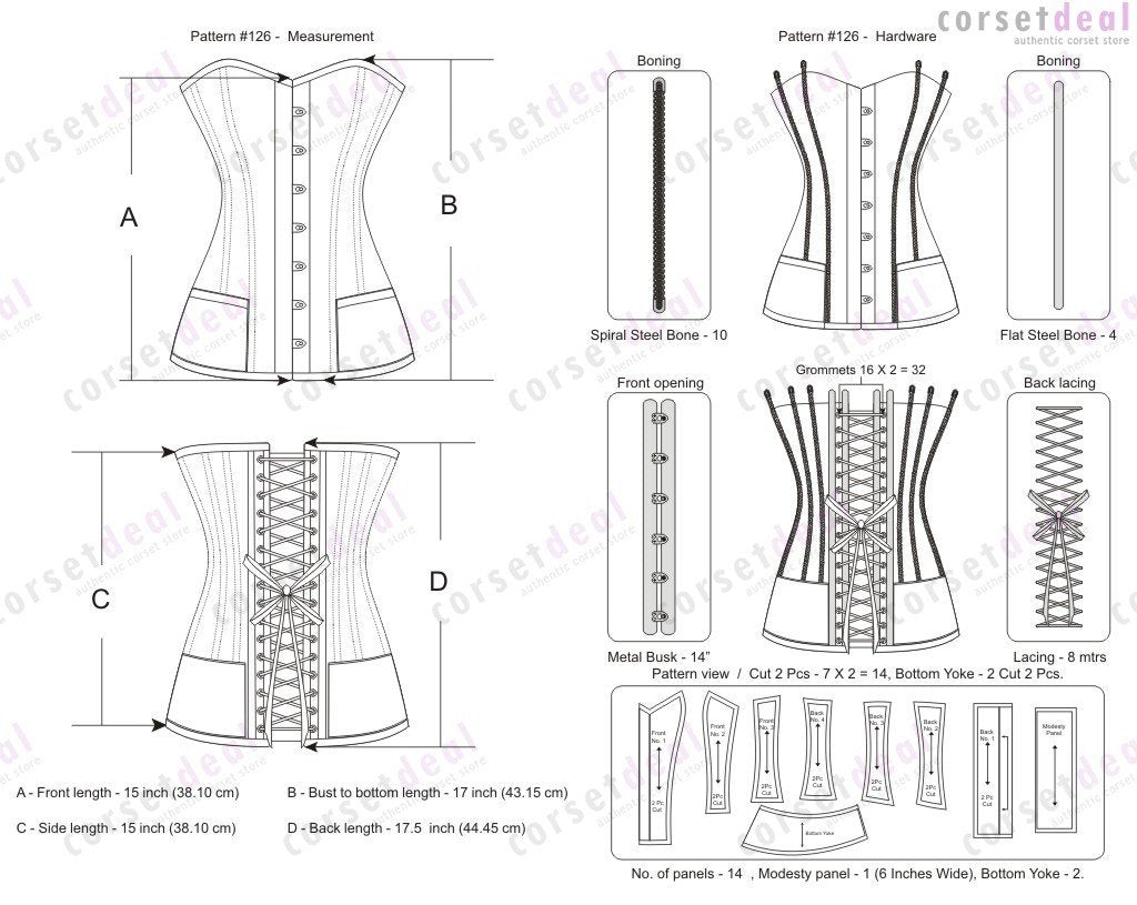 Amaris Steampunk Corset