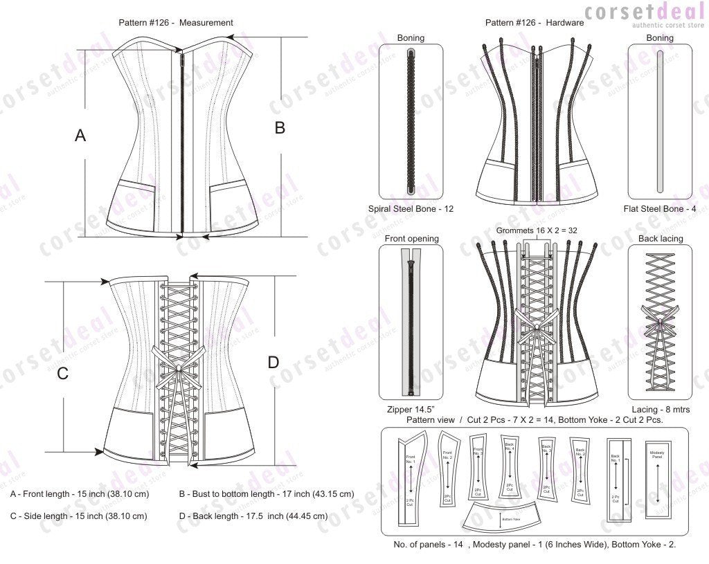 Cynthia Gothic Corset