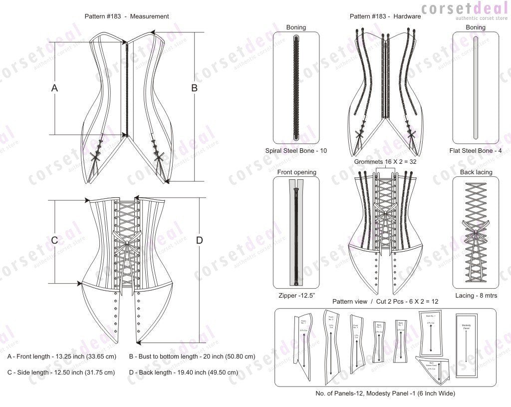 Rania Gothic Corset