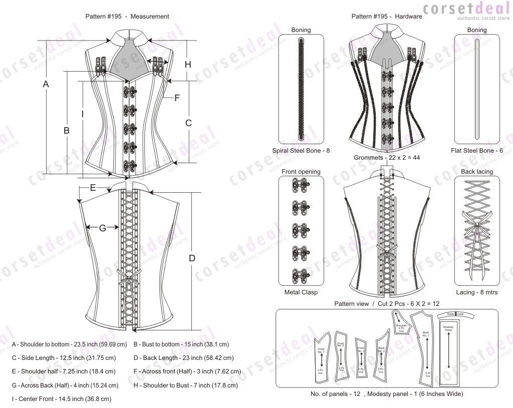 Lindsay Overbust Corset