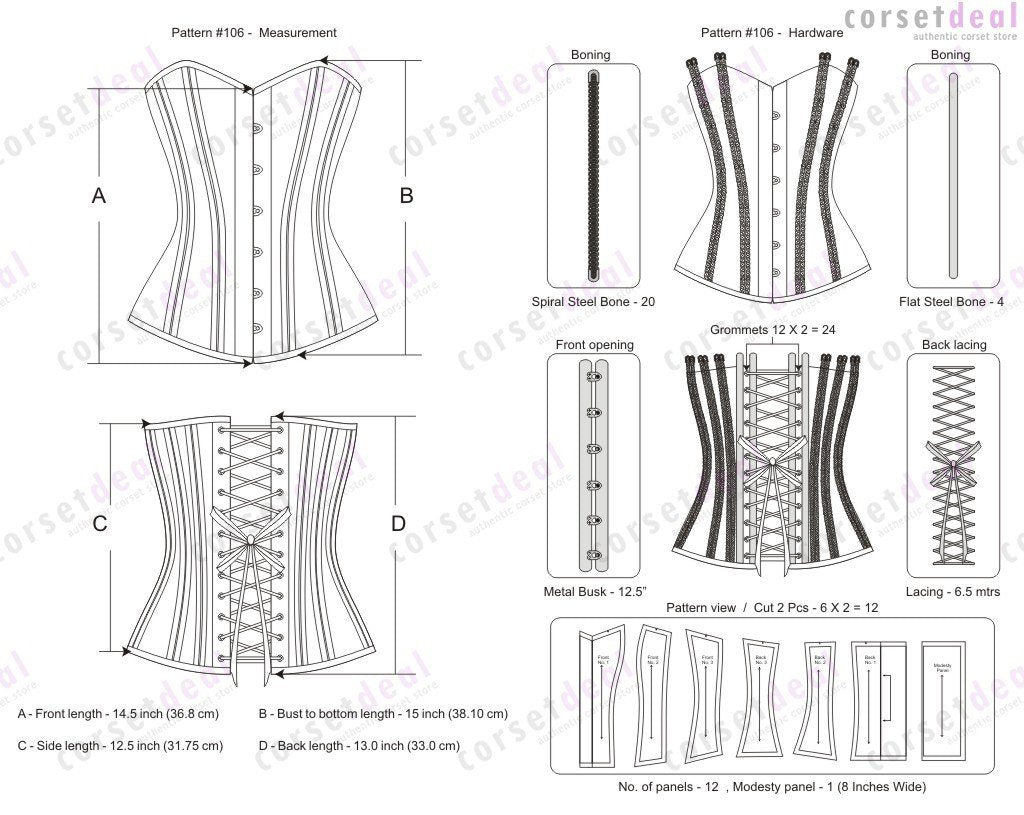 Henri Waist Training Corset