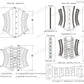 Gerald Gothic Waist Training Corset